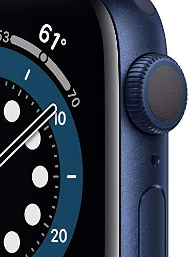 Apple Watch Series 6 (GPS, 40mm) - Blue Aluminum Case with Deep Navy Sport Band