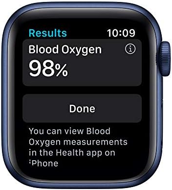 Apple Watch Series 6 (GPS, 40mm) - Blue Aluminum Case with Deep Navy Sport Band