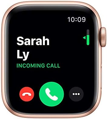 Apple Watch Series 5 (GPS, 44mm) - Gold Aluminum Case with Pink Sport Band