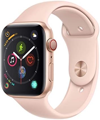 Apple Watch Series 4 (GPS + Cellular, 44mm) - Gold Aluminum Case with Pink Sand Sport Band
