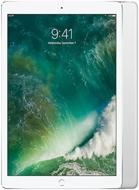 Apple iPad Pro (128GB, Wi-Fi, Silver) 12.9in Tablet (Renewed)