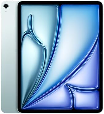 Apple iPad Air 13-inch (M2): Built for Apple Intelligence, Liquid Retina Display, 1TB, 12MP Front/Back Camera, Wi-Fi 6E, Touch ID, All-Day Battery Life — Blue