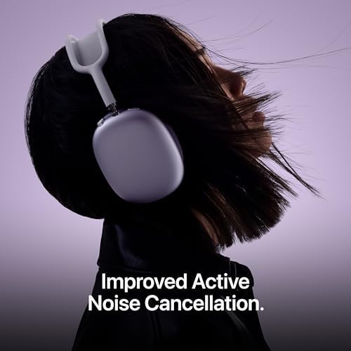 Apple AirPods Max 2 Wireless Over-Ear Headphones, Active Noise Cancellation, Adaptive Audio, Personalized Spatial Audio, Live Translation, Bluetooth Headphones for iPhone – Starlight