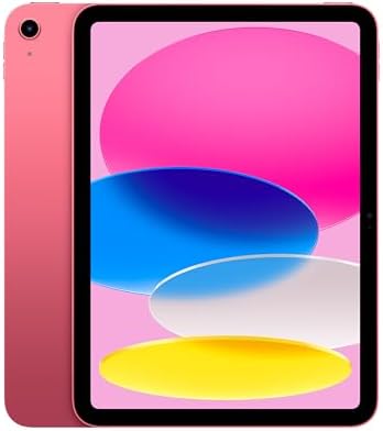 Apple iPad 11-inch: A16 chip, 11-inch Model, Liquid Retina Display, 128GB, Wi-Fi 6, 12MP Front/12MP Back Camera, Touch ID, All-Day Battery Life — Pink
