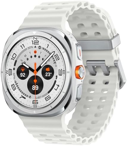 Samsung Galaxy LTE (2025) Ultra Smart Watch, 47mm Case Size, White