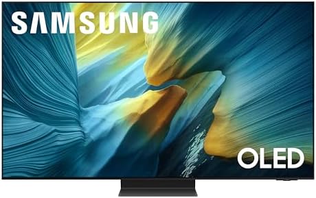 Samsung 83-Inch Class OLED S95F 4K Glare Free Smart TV NQ4 AI Gen3 Processor, OLED HDR Pro, Motion Xcelerator 164Hz, Dolby Atmos Bundle with an Austere 5S-PS4-US1 4-Outlet Power (2025)