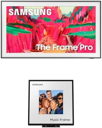 Samsung 65-Inch Class The Frame Pro LS03FW 4K Neo QLED Mini LED Smart TV w/Music Frame Included