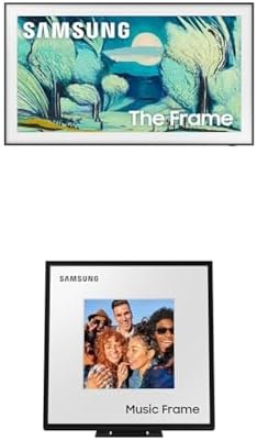 Samsung 43-Inch Class The Frame LS03F 4K QLED Smart TV w/Music Frame Included