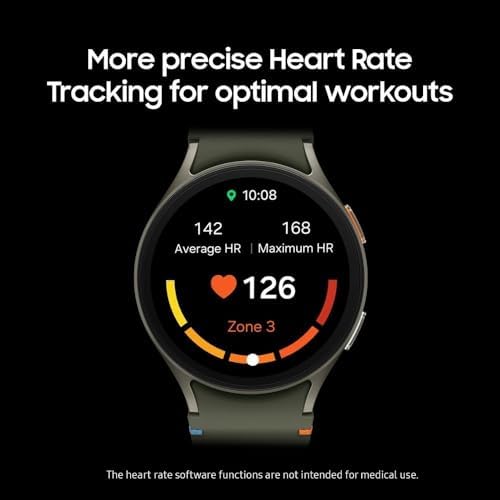 Samsung Galaxy Ai Watch 7 Latin American Version SM-L310N (44mm) Bluetooth Wellness Tips, Heart Rate Tracking, Sleep Monitor, Fitness Tracker (Silver)