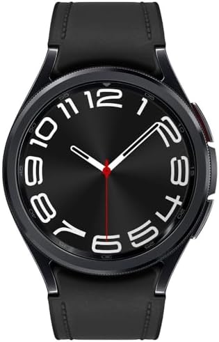 Samsung (Refurbished) Galaxy Watch 6 Classic 43mm Stainless-Steel Smartwatch w/Fitness Tracker, Heart Monitor, BIA Sensor, Bluetooth – Black SM-R950NZ