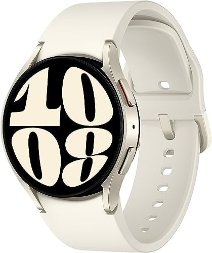 Samsung Galaxy Watch 6 40mm GPS + Cellular Smartwatch w/Fitness Tracker, Personalized HR Zones, Advanced Sleep Coaching, Heart Monitor, BIA Sensor, US Version, Gold (Renewed)