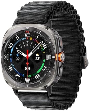 Samsung Galaxy Watch Ultra (2024) Bespoke Edition 47mm LTE AI Smartwatch, Wellness Tips, Heart Rate, Sleep Monitor, Fitness Tracker, Titanium Silver [US Version, 1Yr Manufacturer Warranty]