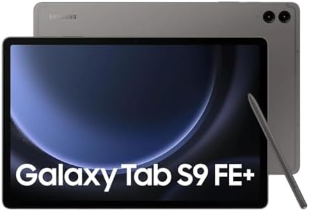 SAMSUNG Galaxy Tab S9 FE+ Plus w/S-Pen (256GB, 12GB, Wi-Fi) 12.4
