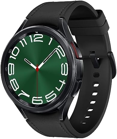SAMSUNG Galaxy Watch 6 Classic 47mm LTE , Rotating Bezel, Fitness Tracker, Personalized HR Zones, Advanced Sleep Coaching, Heart Monitor, BIA Sensor for Health Insights, US Version, Black (Renewed)