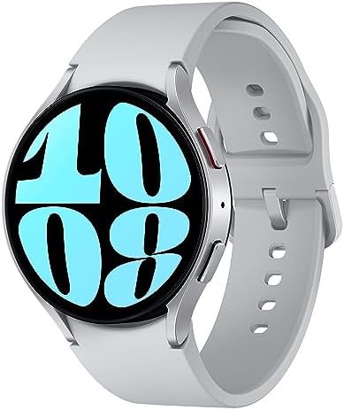 SAMSUNG Galaxy Watch 6 44mm LTE , Fitness Tracker, Personalized HR Zones, Advanced Sleep Coaching, Heart Monitor, BIA Sensor for Health Wellness Insights, Big Screen, US Version, Silver (Renewed)