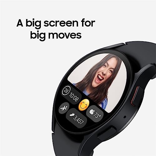 SAMSUNG Galaxy Watch 6 44mm LTE , Fitness Tracker, Personalized HR Zones, Advanced Sleep Coaching, Heart Monitor, BIA Sensor for Health Wellness Insights, Big Screen, US Version, Silver (Renewed)