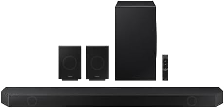 Samsung (Refurbished Q990D 5.1.2ch Soundbar w/Wireless Dolby Atmos Audio with Alexa Built-in, HW-Q990D/ZA (Renewed)