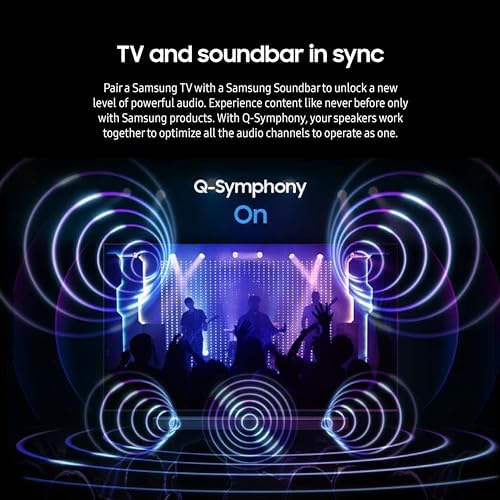 Samsung HW-Q910D 9.1.2 ch Soundbar w/Dolby Audio, Surround Sound Expansion, Adaptive Sound, Wireless Subwoofer, 2024 | X, Wireless Sub Plus Rear Speakers, Q-Symphony, Spacefit Sound Pro, HDMI Earc, Airplay 2