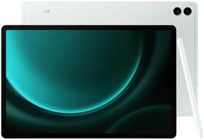 Samsung Galaxy Tab S9 FE+ 12.4” 128 GB Android Tablet, IP68 Water- and Dust-Resistant, Long Battery Life, Powerful Processor, S Pen, 8MP Camera, Lightweight Design, US Version, 2023, Mint