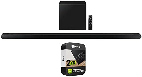 Samsung HW-S800B/ZA 3.2.1ch Soundbar with Wireless Dolby Atmos DTS:X Black 2022 (Renewed) Bundle with 2 YR CPS Enhanced Protection Pack
