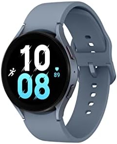 SAMSUNG Galaxy Watch 5 44mm LTE Smartwatch w/Body, Health, Fitness and Sleep Tracker, Improved Battery, Sapphire Crystal Glass, Enhanced GPS Tracking, US Version, Blue