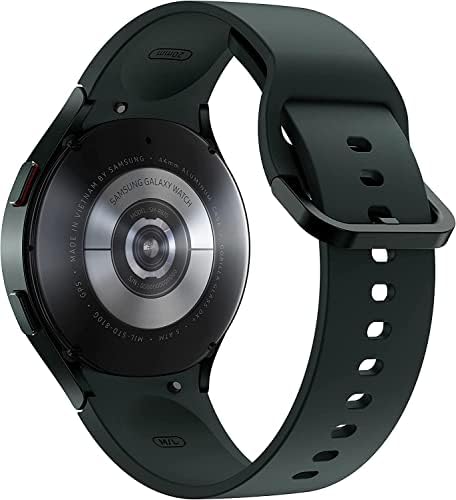 SAMSUNG Galaxy Watch 4, 44mm Smartwatch with ECG Monitor Tracker for Health Fitness Running Sleep Cycles GPS Fall Detection LTE US Version, Green (Renewed)