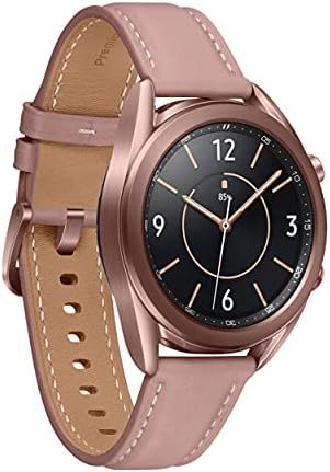 Samsung Galaxy Watch 3 (41mm, GPS, Bluetooth, Unlocked LTE) - Mystic Bronze (Renewed)
