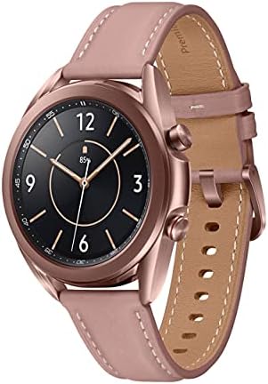 Samsung Galaxy Watch 3 (41mm, GPS, Bluetooth, Unlocked LTE) - Mystic Bronze (Renewed)