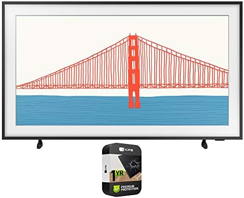 Samsung QN50LS03AAFXZA 50 Inch The Frame TV Bundle with Premium 1 YR CPS Enhanced Protection Pack