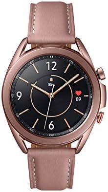Samsung Galaxy Watch 3 (41mm, GPS, Bluetooth, Unlocked LTE) Smart Watch with Advanced Health Monitoring, Fitness Tracking , and Long lasting Battery - Mystic Bronze (US Version) (Renewed)