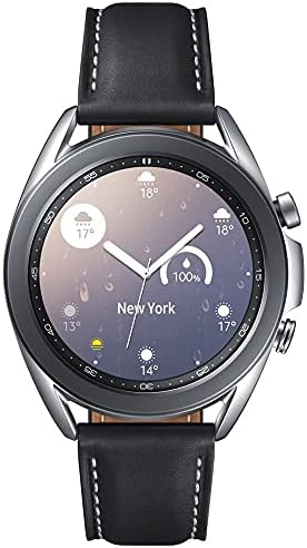 Samsung Galaxy Watch3 2020 Smartwatch (Bluetooth + Wi-Fi + GPS) International Model (Silver, 41mm)