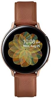 SAMSUNG Active2 LTE GSM Unlocked LTE SM-R825U (ATT, Verizon, Sprint Tmobile) - US Warranty (Renewed) (Gold, 44mm/Stainless Steel)