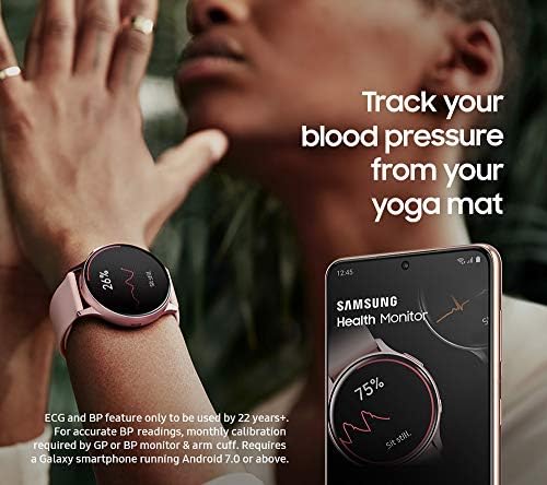 Samsung Active2 LTE GSM Unlocked LTE SM-R825U (ATT, Verizon, Sprint Tmobile) - US Warranty (Renewed) (Black, 44mm/Stainless Steel)