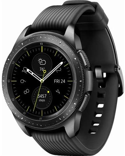 Samsung Galaxy Watch (42mm) Smartwatch (Bluetooth) Android/iOS Compatible -SM-R810 Intenational Version -No Warranty (Midnight Black) (Renewed)