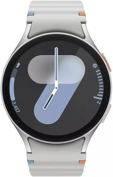 SAMSUNG Galaxy Watch 7, 44mm, WiFi, Bluetooth, Silver (Renewed)