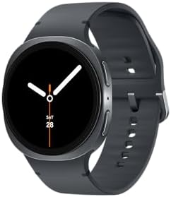 Samsung Galaxy Watch 8 | 44mm | AI Smartwatch w/ 1.47" AMOLED, Wear OS 6, Wi-Fi, Bluetooth, Heart Rate, GPS Fitness Tracker | IP68, MIL-STD-810H | International Model L330 | w/Fast Charger, Graphite