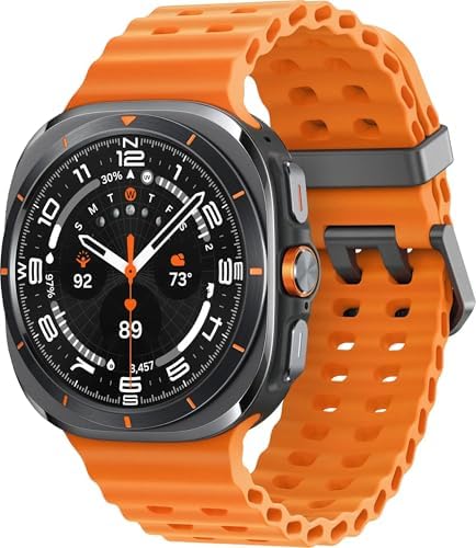 SAMSUNG Galaxy Watch Ultra 47mm LTE AI Smartwatch w/Energy Score, Wellness Tips,...