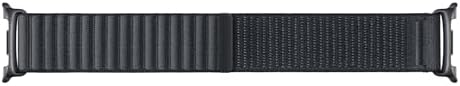 Samsung Galaxy Watch 8 Series Fabric Band, Nylon, Dynamic Lug System, Comfort Fit, Contoured Fit, Lightweight, Compatible with Galaxy Watch 8 and Watch 8 Classic, M/L Graphite