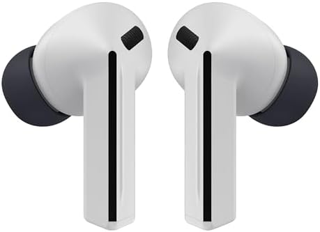 Samsung Galaxy Buds 3 FE (2025) True Wireless Bluetooth Earbuds, Active Noise Cancellation, Powerful Sound, Clear Calls, Long Lasting Battery, Hands Free AI, Gray [US Version, 2 Year Warranty]