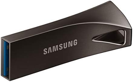 SAMSUNG BAR Plus 256GB - 400MB/s USB 3.1 Flash Drive Titan Gray (MUF-256BE4/AM)