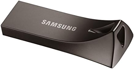 SAMSUNG BAR Plus 256GB - 400MB/s USB 3.1 Flash Drive Titan Gray (MUF-256BE4/AM)