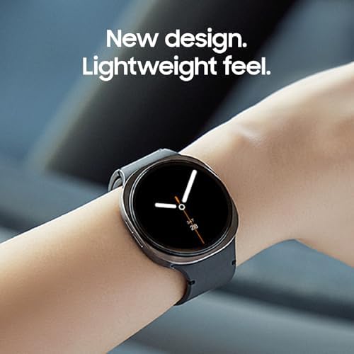 Samsung Galaxy Watch 8 (2025) 44mm Bluetooth Smartwatch, Cushion Design, Fitness Tracker, Sleep Coaching, Running Coach, Energy Score, Heart Rate Tracking, Silver [US Version, 2 Yr Warranty]