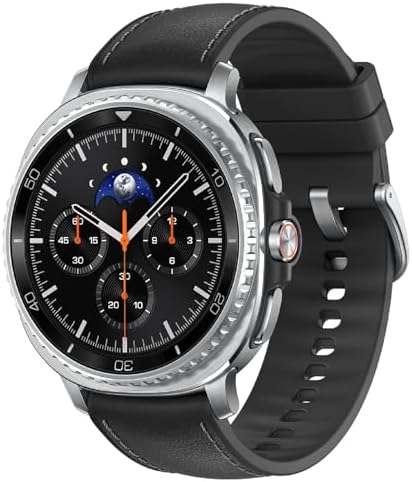 Samsung Galaxy Watch 8 Classic (2025) 46mm Bluetooth Smartwatch, Cushion Design, Rotating Bezel, Quick Button, Sleep Coaching, Running Coach, Energy Score, Black [US Version, 2 Yr Warranty]