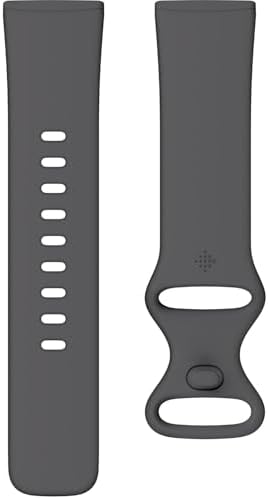 Fitbit Sense 2 Advanced Health and Fitness Smartwatch with Tools to Manage Stress and Sleep, ECG App, SpO2, 24/7 Heart Rate and GPS, Shadow Grey/Graphite, One Size (S & L Bands Included)