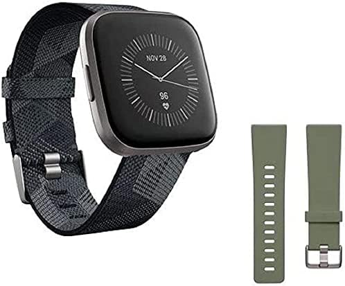 Fitbit Versa 2 Special Edition Health and Fitness Smartwatch with Heart Rate, Mu...