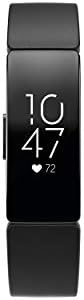 Fitbit Inspire HR Heart Rate & Fitness Tracker, One Size (S & L bands included), 1 Count (Renewed)