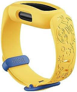 Fitbit Ace 3 Activity-Tracker for Kids 6+, Minions Special Edition, Yellow, One Size