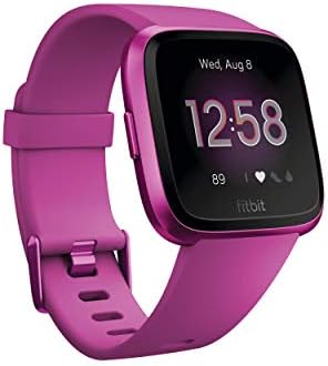 Fitbit Versa Lite Edition Smart Watch, compatible with iPad, One Size (S & L bands included), 1 Count (Renewed)