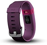 Fitbit Charge HR Wireless Activity Wristband (Plum, Large)