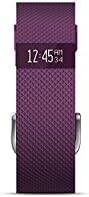 Fitbit Charge HR Wireless Activity Wristband (Plum, Large)